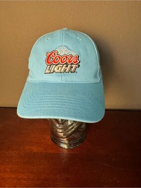 ACME Light Blue Coors Light Logo Baseball Cap